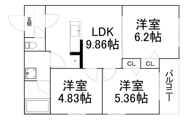 【間取り】 | エス.フィールド奏