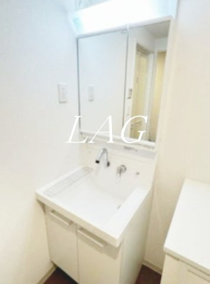 【洗面所】 | スカイグランデ八広Ａ棟 | 独立洗面台です。