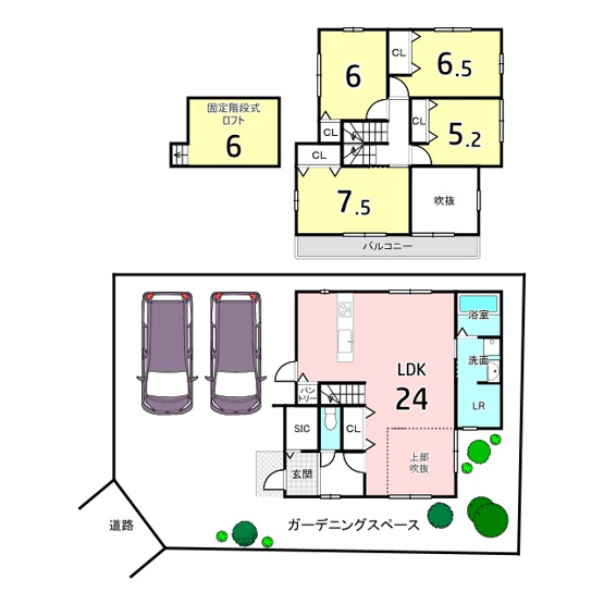【間取り】 | 城陽市寺田尺後