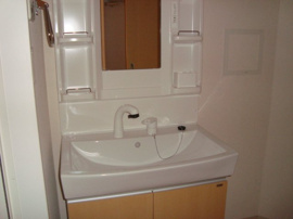 洗髪洗面化粧台