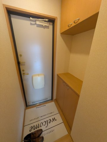 ソレアードⅡの玄関