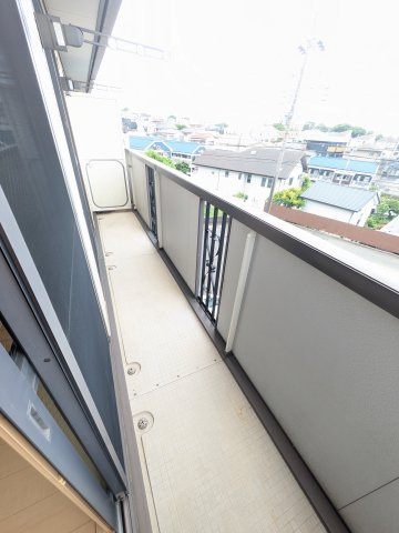 ソレアードⅡのバルコニー