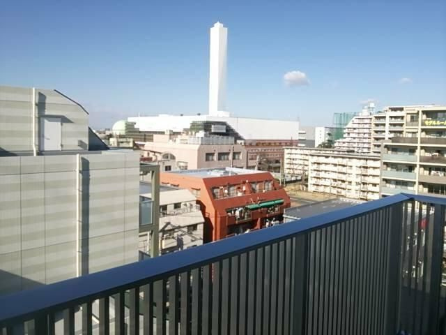 スクエアシティ西台ＡＺのバルコニー