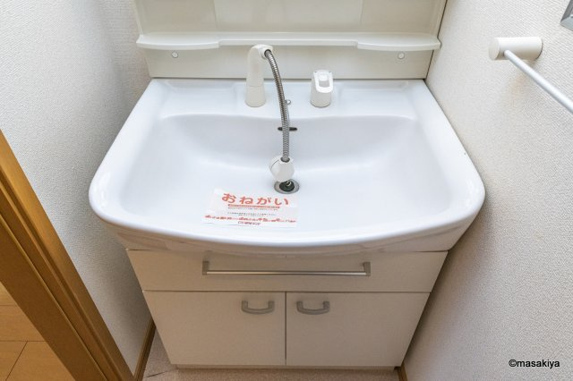 バードランド　Cの洗面所|洗面脱衣　シャンプードレッサー付き。