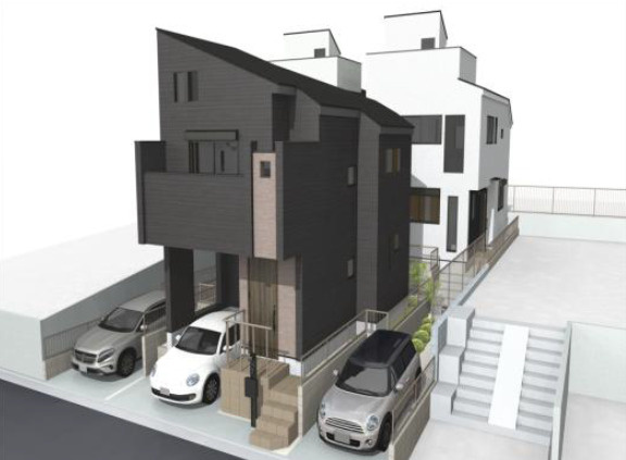 杉並区下井草3丁目　好立地×屋上付　省エネ住宅　全3棟