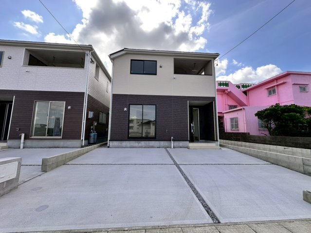 ♥♥宜野湾市上原第2-2号棟（全3棟）の外観|現地撮影2026.4☆いつでも内覧可能です♪