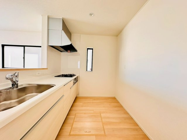 ♥♥宜野湾市上原第2-2号棟（全3棟）のキッチン|現地撮影2026.4☆いつでも内覧可能です♪