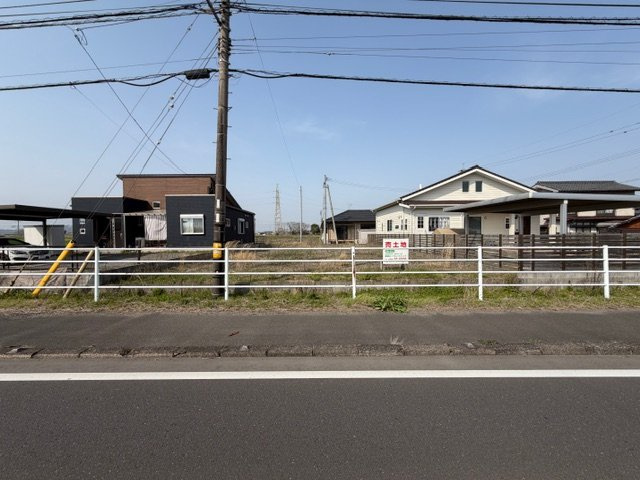 都城市平塚町の売地の外観