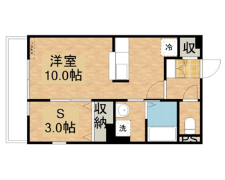 【間取り】 | ADESSO　Ｆ棟
