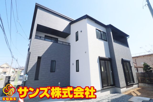 郡山市富久山町久保田字水口　　　１号棟　　　行健小学校、行健中学区の外観|南西側から見た外観♪