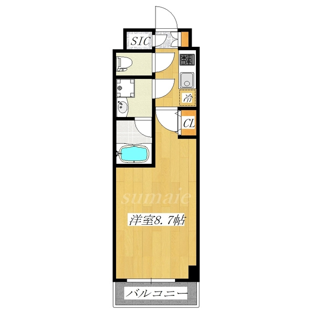 Ｌａ　Ｄｏｕｃｅｕｒ赤羽の間取り|シューズインクローゼットのあるお部屋です♪