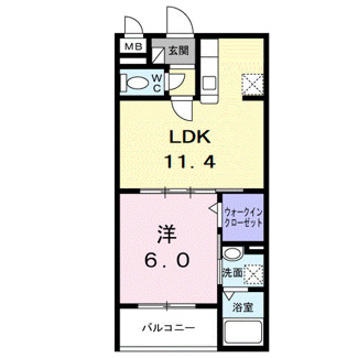 【間取り】 | アーバンコート堀川西