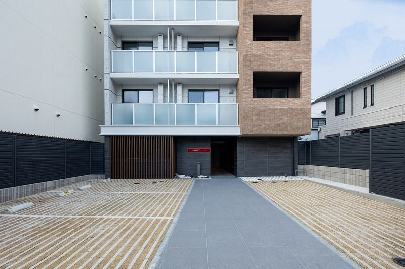 福岡市中央区唐人町２丁目の賃貸マンションの駐車場