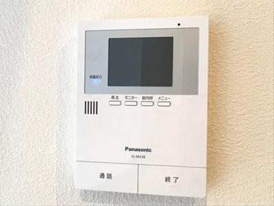 【セキュリティ】 | Ｄ-ｒｏｏｍ思川ヴェール Ｅ | ＴＶモニターホン
