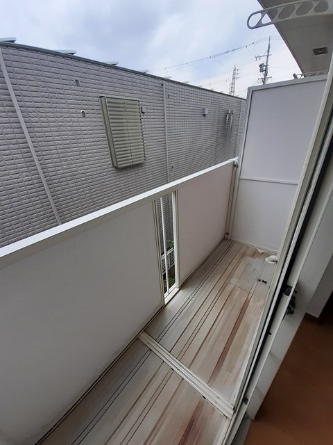 ファン・ハウス２番館のバルコニー