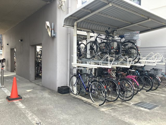 セントポリア新森公園の駐輪場