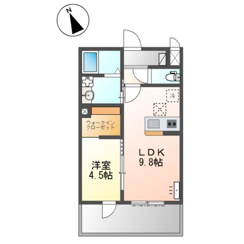 野口町長砂新築アパートの間取り