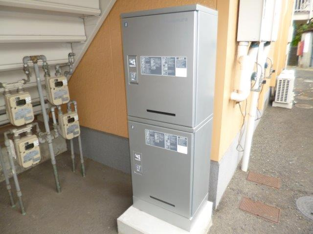 プレジール三宅Bのその他共用部分|宅配ボックス