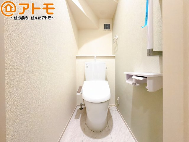 【トイレ】 | 葵区瀬名中央4丁目　新築戸建　2号棟 | 年代を問わず使いやすい洗浄機能付きのトイレ♪肌への負担をも減らせるのでお子様の敏感なお肌も安心！