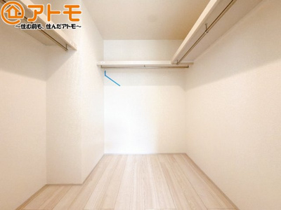 【収納】 | 葵区瀬名中央4丁目　新築戸建　2号棟 | 収納家具を減らせる容量の大きなクローゼット♪