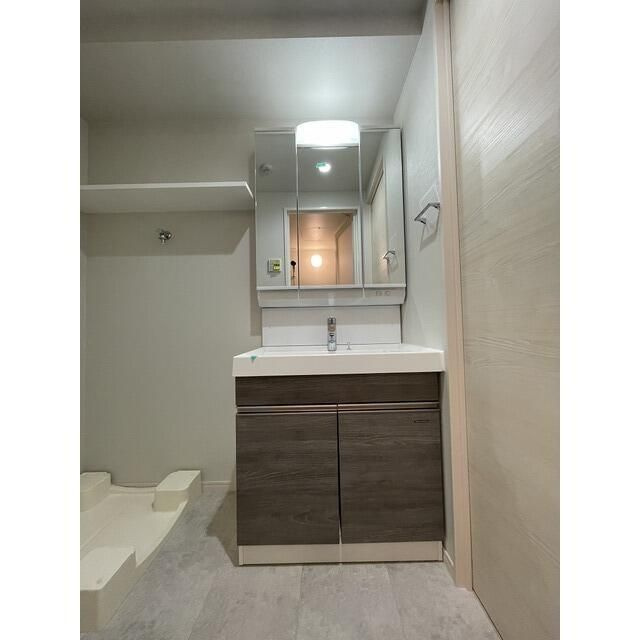 アルファコート梅島の洗面所