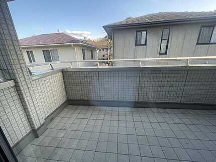 安佐北区亀山西１丁目のバルコニー