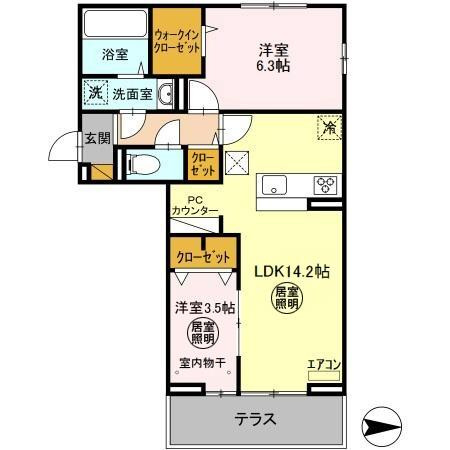 カンパーナの間取り