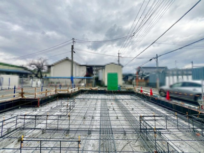 【前面道路含む現地写真】 | 岡山町　新築一戸建