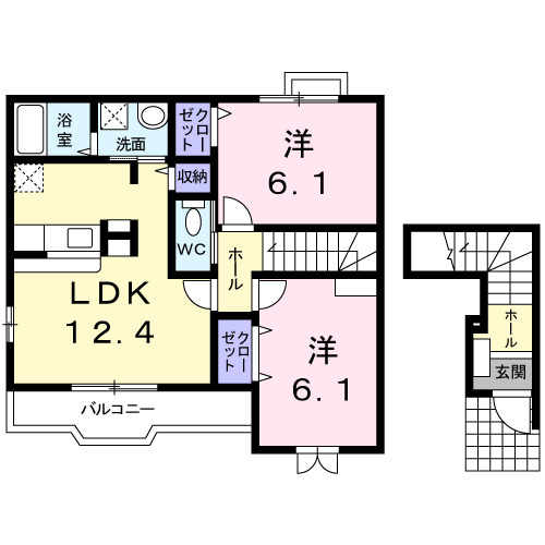 【間取り】 | ファミール２