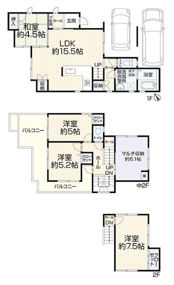 神戸市垂水区山手8丁目の間取り|間取り図はコチラ♪