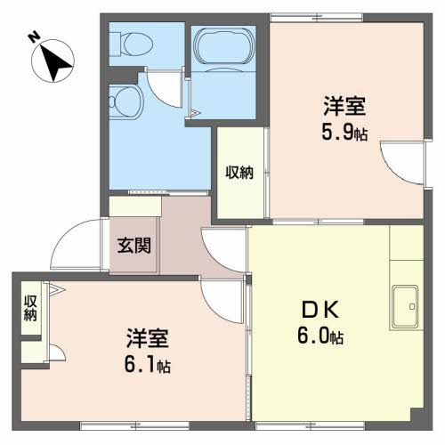 バリュ－ジュＴの間取り