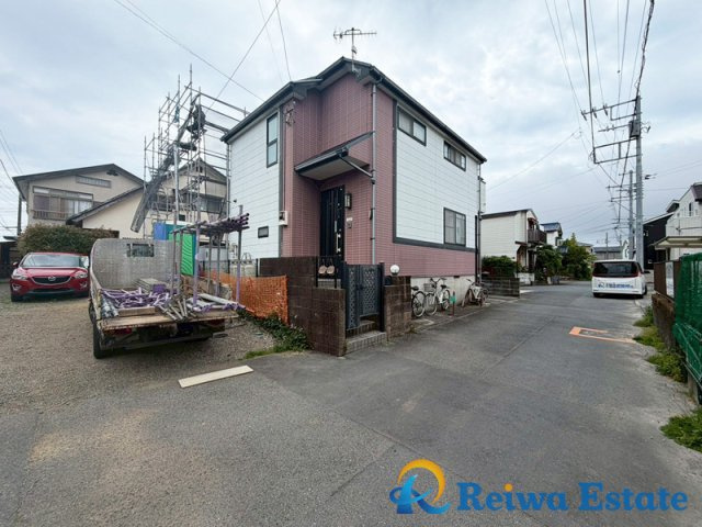 新築戸建　茅ヶ崎市高田2丁目の前面道路含む現地写真