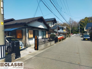 【前面道路含む現地写真】 | 城陽市寺田深谷　売土地　建築条件無し
