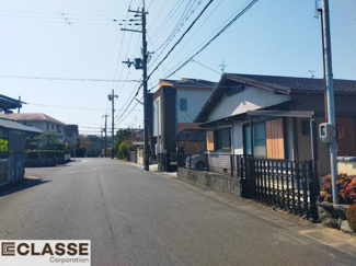 【前面道路含む現地写真】 | 城陽市寺田深谷　売土地　建築条件無し