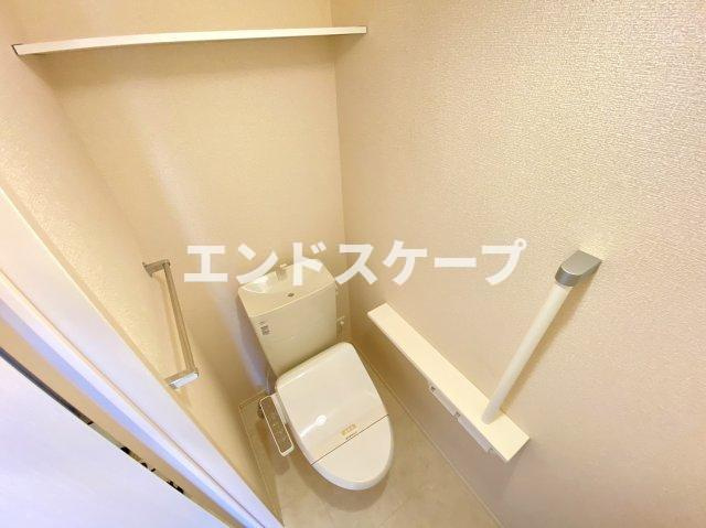 ルビーＤのトイレ|高崎、前橋、伊勢崎エリアのお部屋探しはエンドスケープまで！お客様の理想お聞かせ下さい♪
