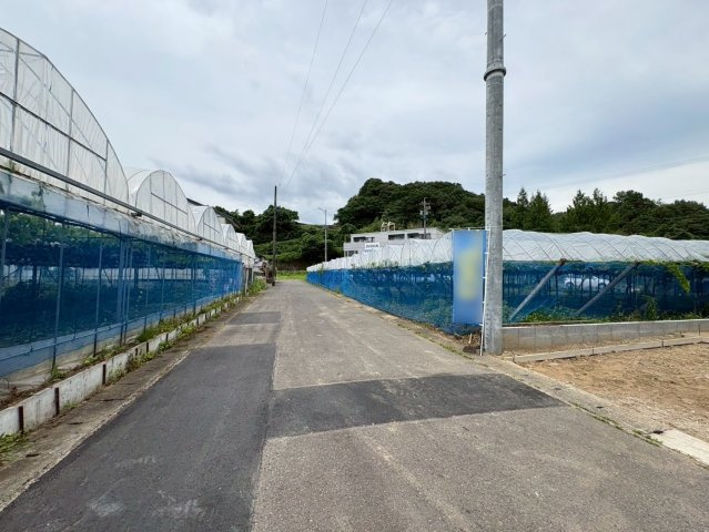リーブルガーデン　岐阜市中川原第4　全3区画分譲の前面道路含む現地写真|■前面道路　■ヤマダ不動産　株式会社リライフ　
■夢のマイホーム購入をフルサポートします！