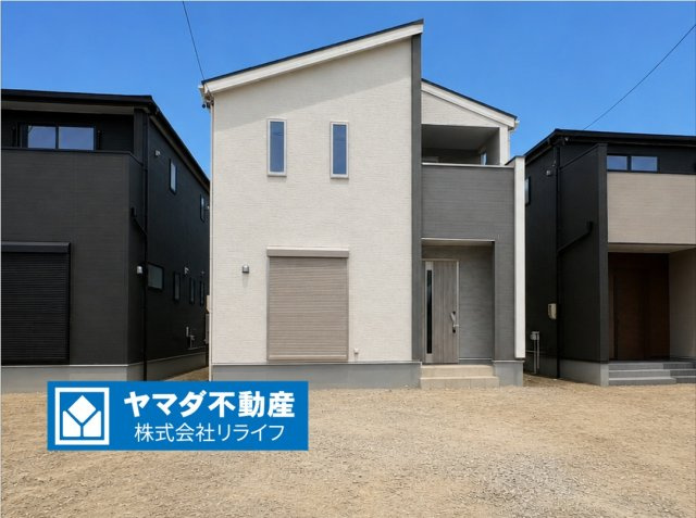 リーブルガーデン　岐阜市中川原第4　全3区画分譲の外観|■2号棟
■YAMADA電機の　ヤマダ不動産　株式会社リライフ　岐阜店■
省エネ・耐震性◎の一建設の家。　
日本の風土に調和する木造軸組工法。フラット３５はＳＡを取得！１０年間の金利優遇あり！　