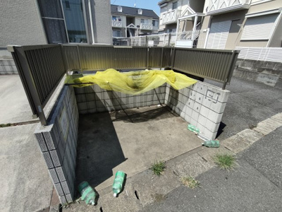 【その他共用部分】 | 城山ハイツD棟 | ゴミ捨て場です