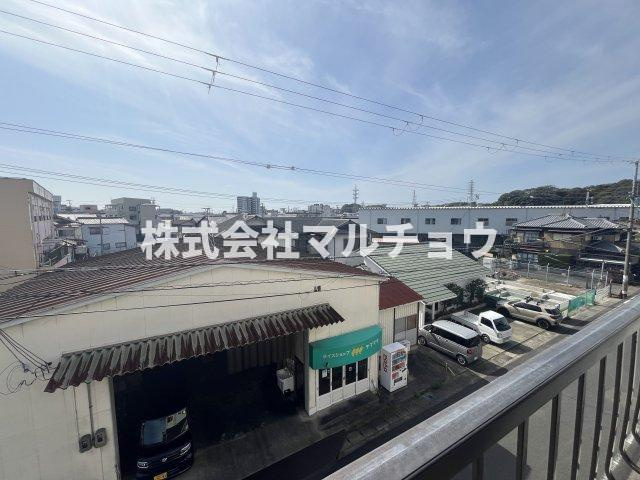 ビル槇山の展望|窓からの景色です