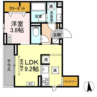 【間取り】 | D-ROOM Sun Platina