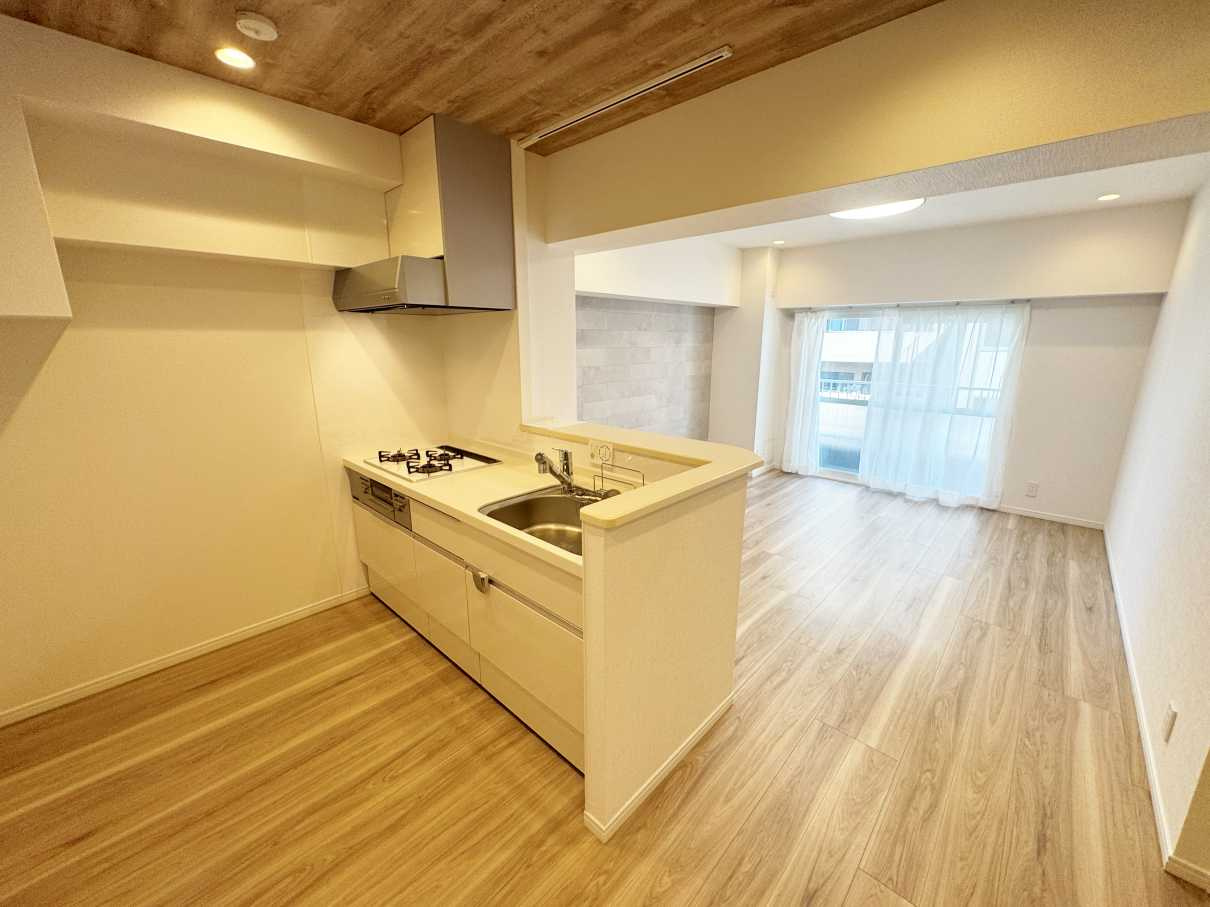 中銀三鷹マンシオンのキッチン|キッチンです