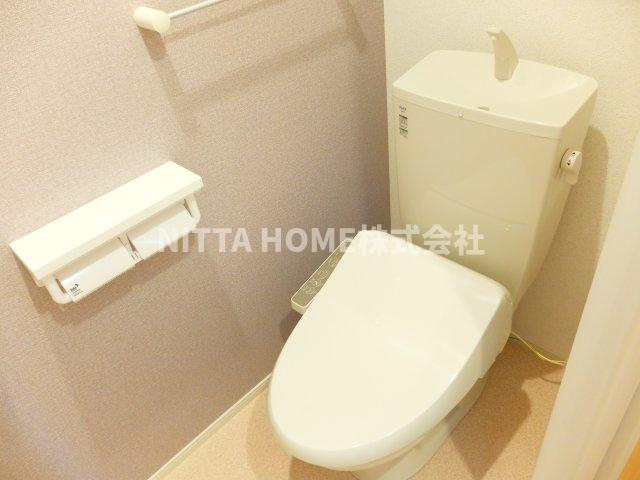 フレーシュのトイレ|トイレにはウォシュレットが付いています◎