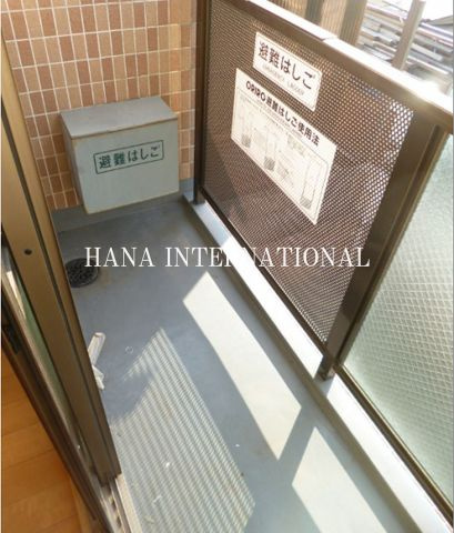 サンクチュアリ・アメージアのバルコニー