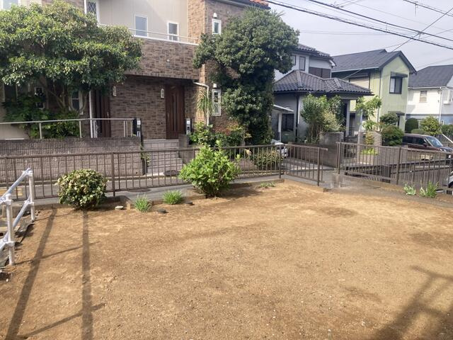長沢テラスハウスＡの庭