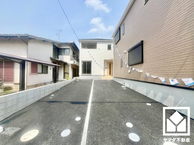 宇治市五ケ庄　第1　1号棟の駐車場