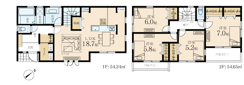 茅ヶ崎市堤新築戸建の画像