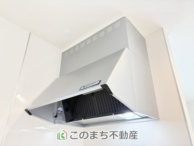 ハートフルタウン宇都宮市双葉2丁目438番のキッチン|お料理の匂いもスッキリ♪シンプルデザインで掃除も簡単‼