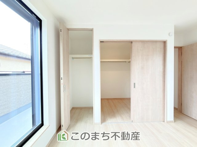 ハートフルタウン宇都宮市双葉2丁目438番の収納|各居室に収納付で住みやすさにこだわっています♪