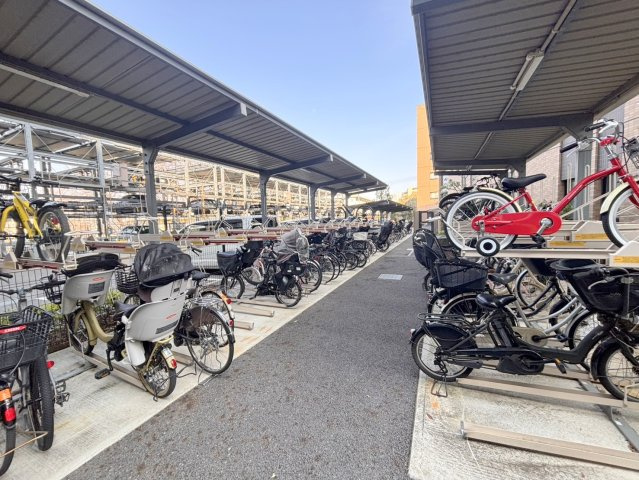 デュオヒルズ柏の駐輪場|共用部・駐輪場