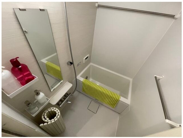 CB王子ルシエルの浴室